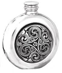 Judy west posts a celtic challenge every two weeks. Triskele Swirl Celtic Knot Hip Flask 6oz British Pewter