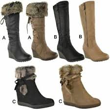 Avec plus de 770 marques et 52 000 modèles de chaussures pour femme, homme et enfant, toute la mode est sur sarenza ! Talon Compense Dans Bottes Et Bottines Pour Femme Ebay