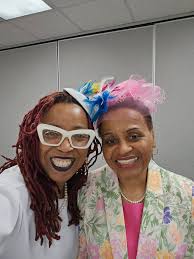 A beautiful day for a Spring Tea! The Parade of Hats set it off!