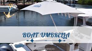 Even is there is a small flat deck it is often too small for stable use. Boat Umbrella To Make Your Life Better In 2021 Top 5 Umbrella Boat Shade Umbrellas