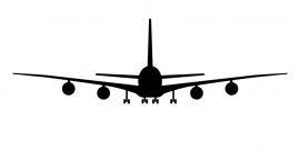 muursticker vliegtuig airplane theme tijn theme