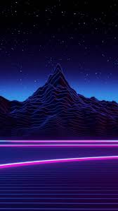 Digital art, synthwave, retrowave, vaporwave, mountain, night 4k wallpaper. ç¾Žå­¦ã¯è‰¯ã„ã§ã™aesthetics Are Good Vaporwave Wallpaper Retro Wallpaper Aesthetic Wallpapers Vaporwave Wallpaper Neon Wallpaper Retro Wallpaper