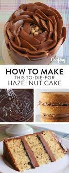 Craftsy Com Express Your Creativity Chocolate Hazelnut Cake Desserts Hazelnut Cake
