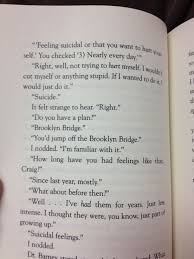 It S Kind Of A Funny Story Book Quotes Funny Stories Book Passage