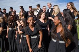 Concert Choir records album focusing