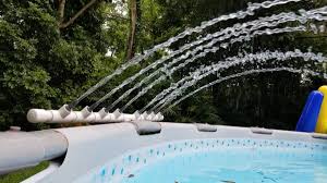 Swimming pool fountains come in many options, such as floating like the idea of shade easy homemade pool fountain using pvc pipe. How To Build A Fountain For Your Above Ground Pool Hubpages