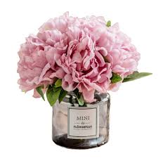 Jan 21, 2020 · 2″ split wood balls: Billibobbi Artificial Flowers With Vase Fake Peony Flowers In Gray Vase Faux Flower Arrangements For Home Decor Light Lilac Small Buy Online In Kuwait At Desertcart 57192549