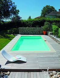piscine enterree exterieure creusee piscines desjoyaux piscine rectangulaire dalle piscine piscine