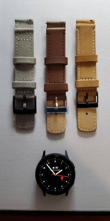Picked up a few Barton watch bands for the new watch : r/GalaxyWatch