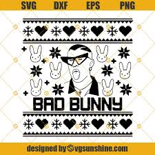Bad bunny noticias home facebook. Bad Bunny Ugly Christmas Sweater Svg Bad Bunny Svg Christmas Svg Svgsunshine