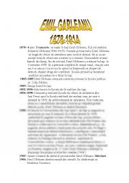 Din când în când îşi udă pliscul; Referat Emil Garleanu 180594 Graduo