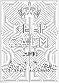 Thank you for visiting today, enjoy this coloring page! Keep Calm And Coloring Pages For Adults