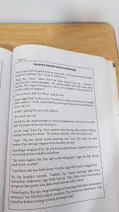 Jawaban Bahasa Indonesia Kelas 7 Hal 199 Bikin Kalimat Peristiwanya Brainly Co Id