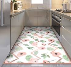 Kitchen floor tiles kitchen floor. Floral Zig Zaks Kitchen Floor Tiles Tenstickers