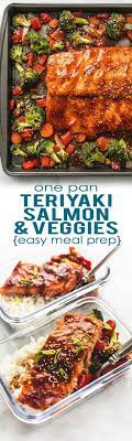 15 Healthy No Chicken Meal Prep Recipes Beauty Bites Meals Baked Teriyaki Salmon Recipes