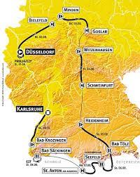 A prominent provisional start list for the deutschland tour is the reward for the long waiting time. Streckenkarte Deutschland Tour 2006 Radsport News Com