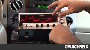 Using the car stereo harness wiring diagram that crutchfield supplies, you can match up the wires for each connection to the new stereo's wiring harness. Crutchfield Labs Aftermarket Vs Factory Sound Youtube