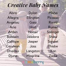 Creative Baby Names Artistic Baby Names For The Creative Baby The Effective Pictures We Offer You About Western Baby Name List Baby Names Unisex Baby Names