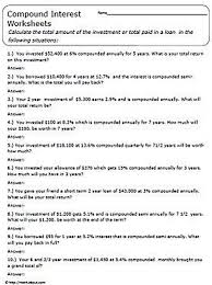 How To Calculate Compound Interest Compound Interest Math Formulas Compounds
