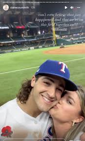Wife of Rangers prospect Josh Smith basks in his 'absolutely nuts' MLB debut