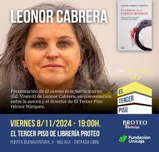 La terapeuta malagueña Leonor Cabrera presenta su primer libro sobre  autoconocimiento y camino a la esencia personal