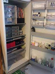 So i did some digging around and sure enough, found a dozen or so energy companies in. I Have Re Purposed My Old Fridge As An Art Supply Centre It Holds A Lot And The Adjustable Shelves Will Be G Old Refrigerator Vintage Fridge Scrapbook Storage