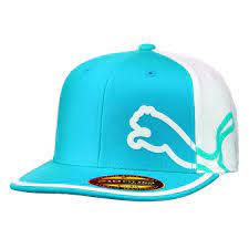 Monoline Color Block Cap In Blue Atoll Pumagolf Monoline Rickiefowler Mens Golf Outfit Golf Fashion Golf Attire