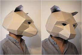 Are you wondering how to make a mask for your kid's party? Downloadable 3d Masks By Wintercroft