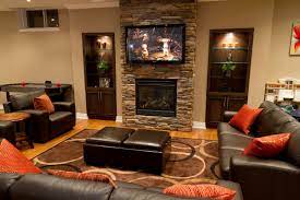 Family Room Decorating Ideas Basement Decor Ideas Amazing Basement Decor Ideas Family Room Family Room Decorating