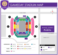 Citrus Bowl Seating Map Map 2018