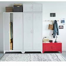 Armoire Metallique Blanche La Redoute Armoire Armoire Vestiaire Casiers Metalliques