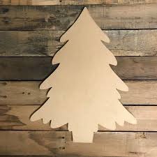 Christmas Tree With Stand Craft Unfinished Wood Shape Wooden Christmas Trees Diy Christmas Tree Crafts Wooden Christmas Trees
