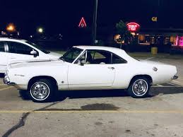 Image result for White 1967 Barracuda