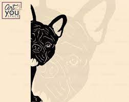 Download Excited To Share The Latest Addition To My Etsy Shop French Bulldog Svg Frenchie Christmas Clipart Dog Svg Cricut D Dog Peeking Boo The Dog French Bulldog