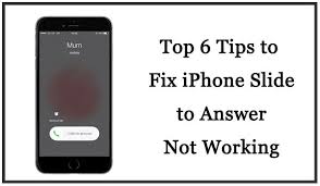 How To Fix Iphone Slide To Answer Not Working In 2020 Fix It Answers Iphone
