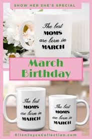 Birthday Gifts For Your Mom March Birthday Gift Tea Cup Personalized Gift For Mom March Etsy March Birthday Gifts Personalized Gifts For Mom Mother Birthday Gifts