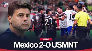 USMNT: Mexico hand Mauricio Pochettino his first loss as US Head Coach |  Morning Footy | CBS Sports - YouTube