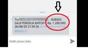 Masukkan nomor pin atm milikmu. Bukti Sms Banking Penerima Blt Bpjs Ketenagakerjaan Cair Via Rekening Bank Bri Dan Btn Kamu Dapat Tribun Timur