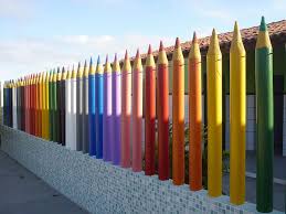 Rainbow Fence Daycare Design Kindergarten Design Preschool Designs