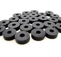 (25 Pack) Thick Rubber Washers 3/4" OD X 1/4" ID X 1/4 Inch Thickness -  3/4" Rubber Bushing