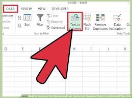 How To Separate First Names And Last Names Into Separate Fields In A Microsoft Excel List Microsoft Excel Microsoft Excel Tutorial Excel Tutorials