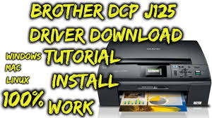 Available for windows, mac, linux and mobile Brother Dcp J125 Driver Download Tutorial Install Driver Youtube