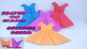 Kertas warna a4 dilipat dua secara memanjang. Cara Membuat Origami Cara Membuat Origami Baju Dari Kertas