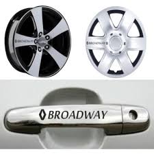 3m Renault Broadway Kapi Kolu Ve Jantlara 10 Lu Sticker Set Fiyati