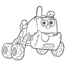 Free coloring pages to color online. 20 Printable Rusty Rivets Coloring Pages