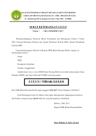 Berdasarkan peraturan sekretaris jenderal kementerian pendidikan dan kebudayaan (kemdikbud) nomor 5 tahun 2020, dinyatakan bahwa kelulusan sd, sdlb. Doc Surat Keterangan Lulus Erla Ratnawati Academia Edu