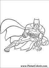 Desenhos Para Pintar E Colorir De Batman