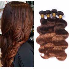 Peruvian Ombre Hair Extension Two Tone 4 30 Body Wave Brown Human Hair Weave 4 Bundles Wholesale Colored Peruvian Blondes Hair From Realremyhair 63 20 Dhga Weave Hairstyles Ombre Hair Extensions Hair