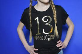 Teenager Birthday Clothes For Girls Girls 13th Birthday Shirt 13 Year Old Shirt Teenager Etsy In 2020 Birthday Shirts Kids Birthday Shirts Birthday Girl Shirt