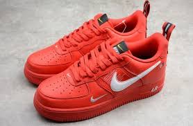 Nike Air Force 1 07 Lv8 Utility Overbranding Team Orange Red Aj7747 800 Nike Air Force Air Force Nike Air